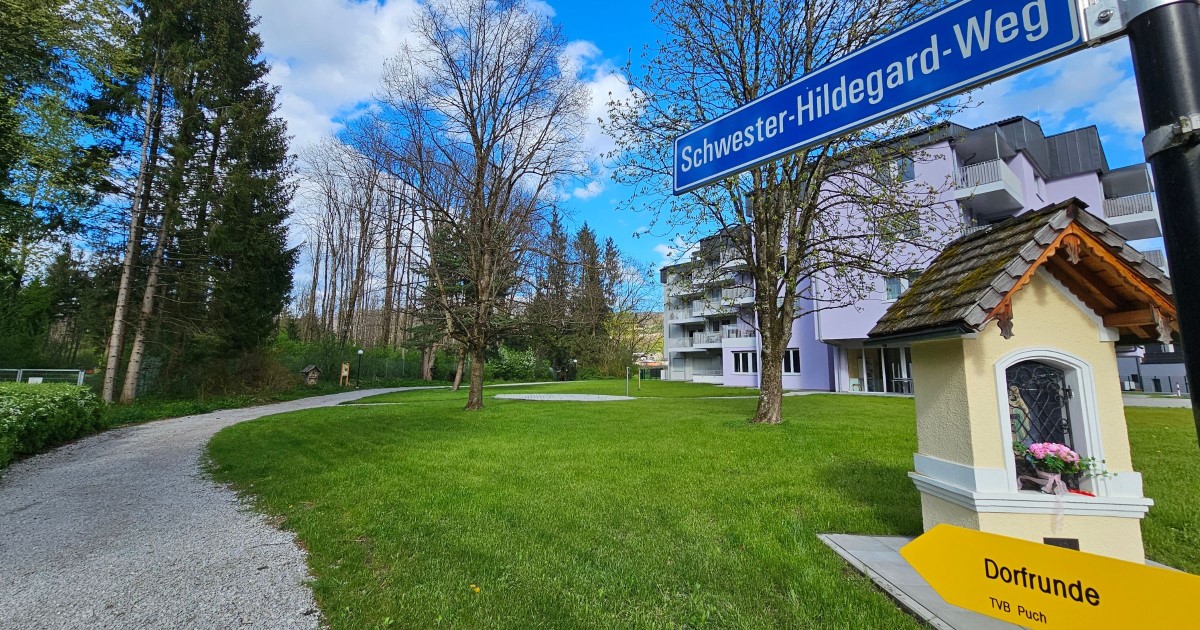 Landwirtschaftliche Schautafeln am Schwester Hildegard Weg - Foto: TVB Puch